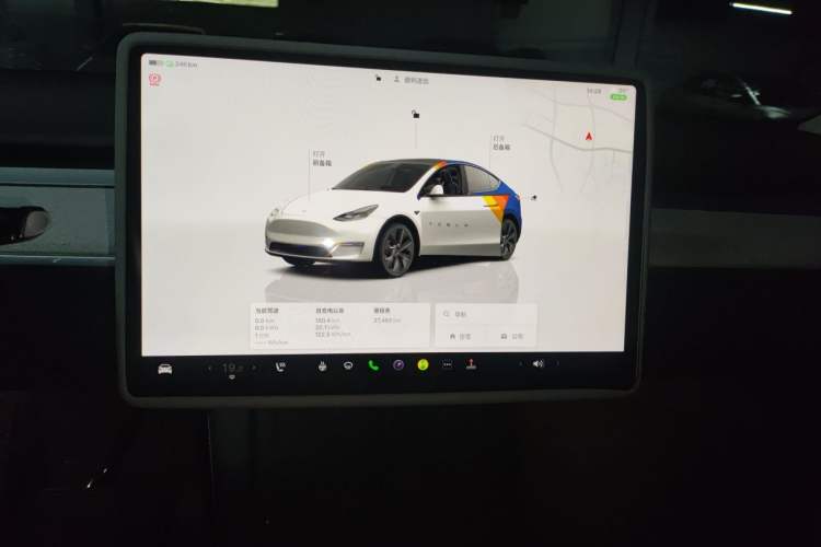 Used Tesla Model Y 2024 Rear-Wheel-Drive Version Audio And AC Panel