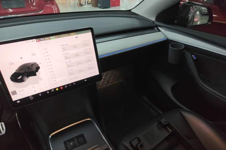 Used Tesla Model Y 2024 Rear-Wheel-Drive Version Audio And AC Panel