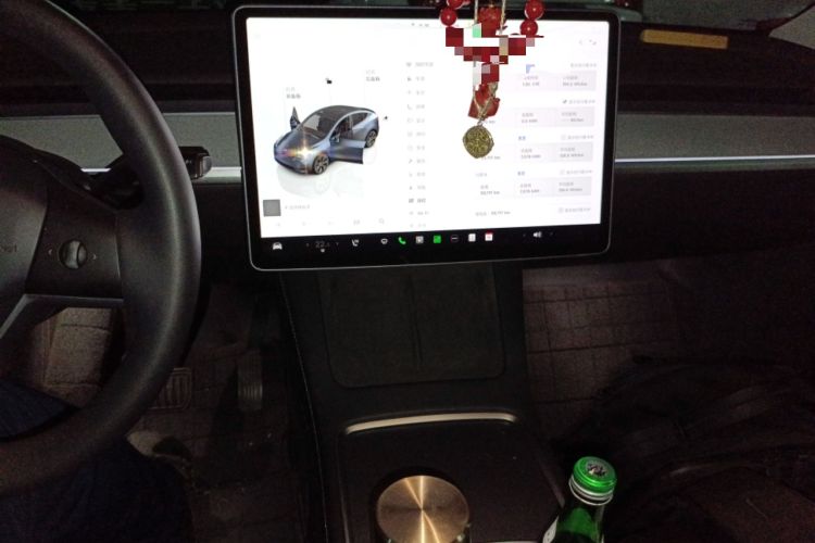 Used Tesla Model Y 2024 Rear-Wheel-Drive Version Audio And AC Panel