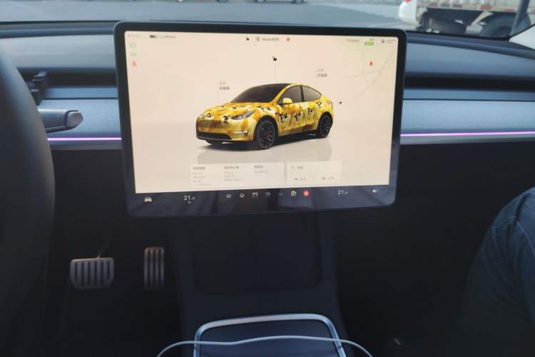 Used Tesla Model Y 2024 Performance High-Performance Edition Audio And AC Panel