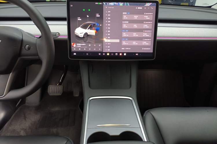 Used Tesla Model Y 2024 Rear-Wheel-Drive Version Audio And AC Panel
