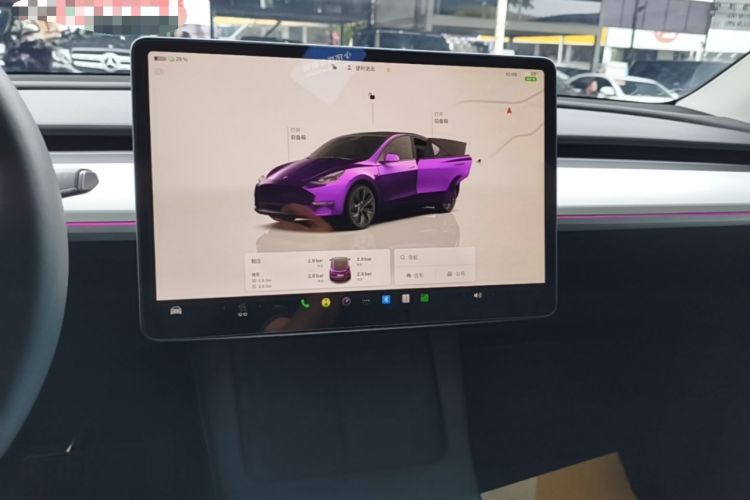 Used Tesla Model Y 2024 Rear-Wheel-Drive Version Audio And AC Panel