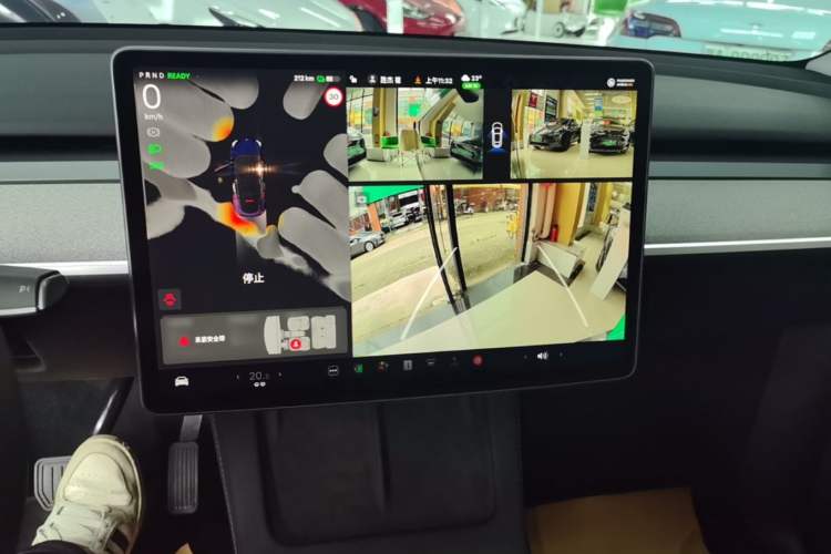 Used Tesla Model Y 2024 Rear-Wheel-Drive Version Audio And AC Panel