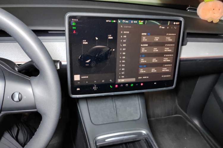 Used Tesla Model Y 2024 Rear-Wheel-Drive Version Audio And AC Panel