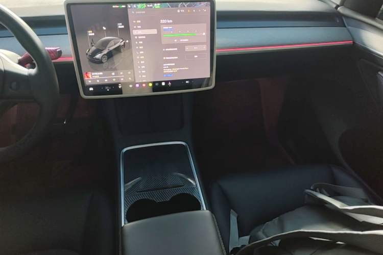 Used Tesla Model Y 2024 Rear-Wheel-Drive Version Audio And AC Panel