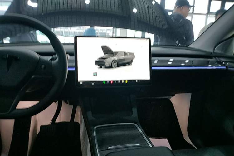 Used Tesla Model Y 2024 Rear-Wheel-Drive Version Audio And AC Panel