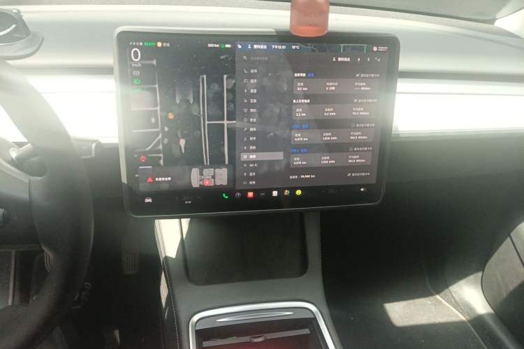 Used Tesla Model Y 2024 Rear-Wheel-Drive Version Audio And AC Panel