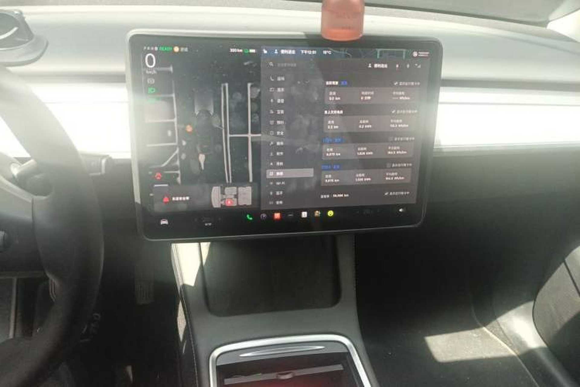 Used Tesla Model Y 2024 Rear-Wheel-Drive Version Audio And AC Panel