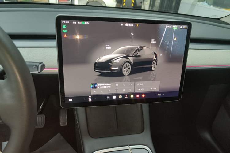 Used Tesla Model Y 2024 Rear-Wheel-Drive Version Audio And AC Panel