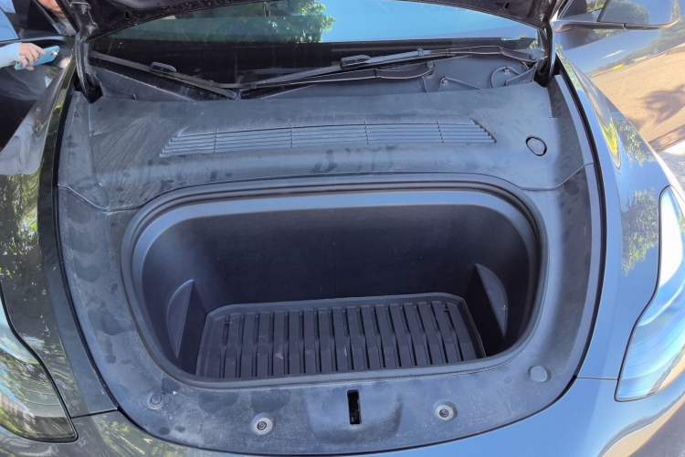Used Tesla Model Y 2024 Long-Range All-Wheel-Drive Version Engine Bay