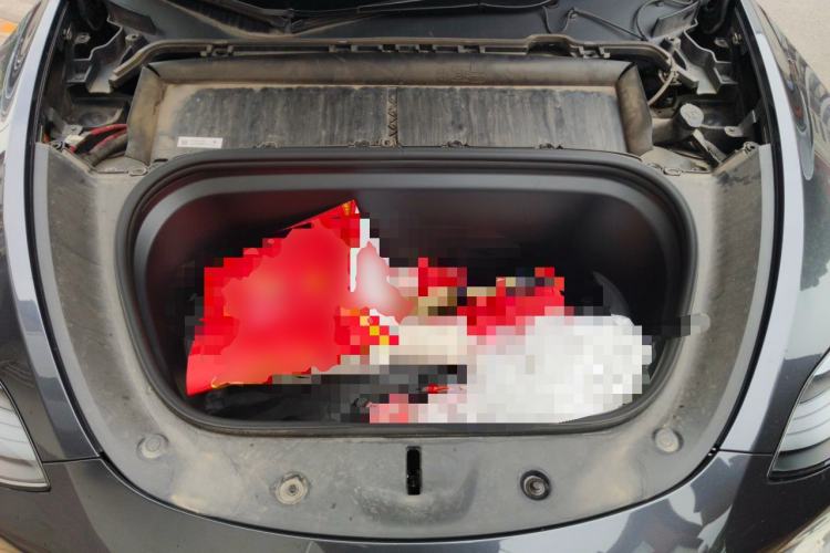Used Tesla Model Y 2024 Rear-Wheel-Drive Version Engine Bay
