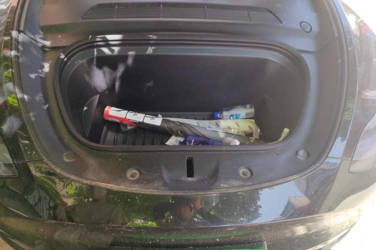 Used Tesla Model Y 2024 Long-Range All-Wheel-Drive Version Engine Bay