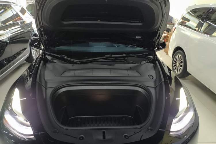 Used Tesla Model Y 2024 Long-Range All-Wheel-Drive Version Engine Bay
