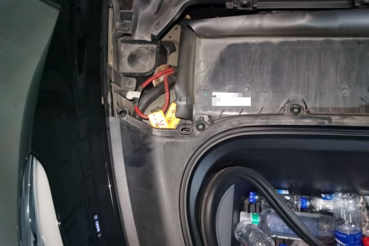 Used Tesla Model Y 2024 Rear-Wheel-Drive Version Engine Bay Right