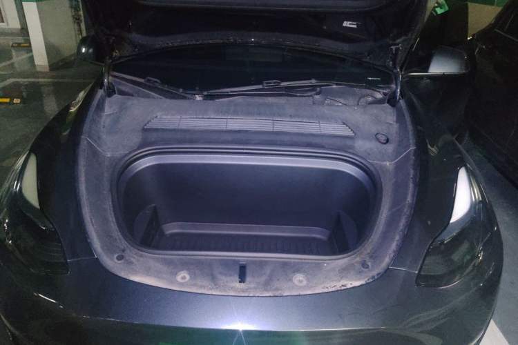 Used Tesla Model Y 2024 Long-Range All-Wheel-Drive Version Engine Bay