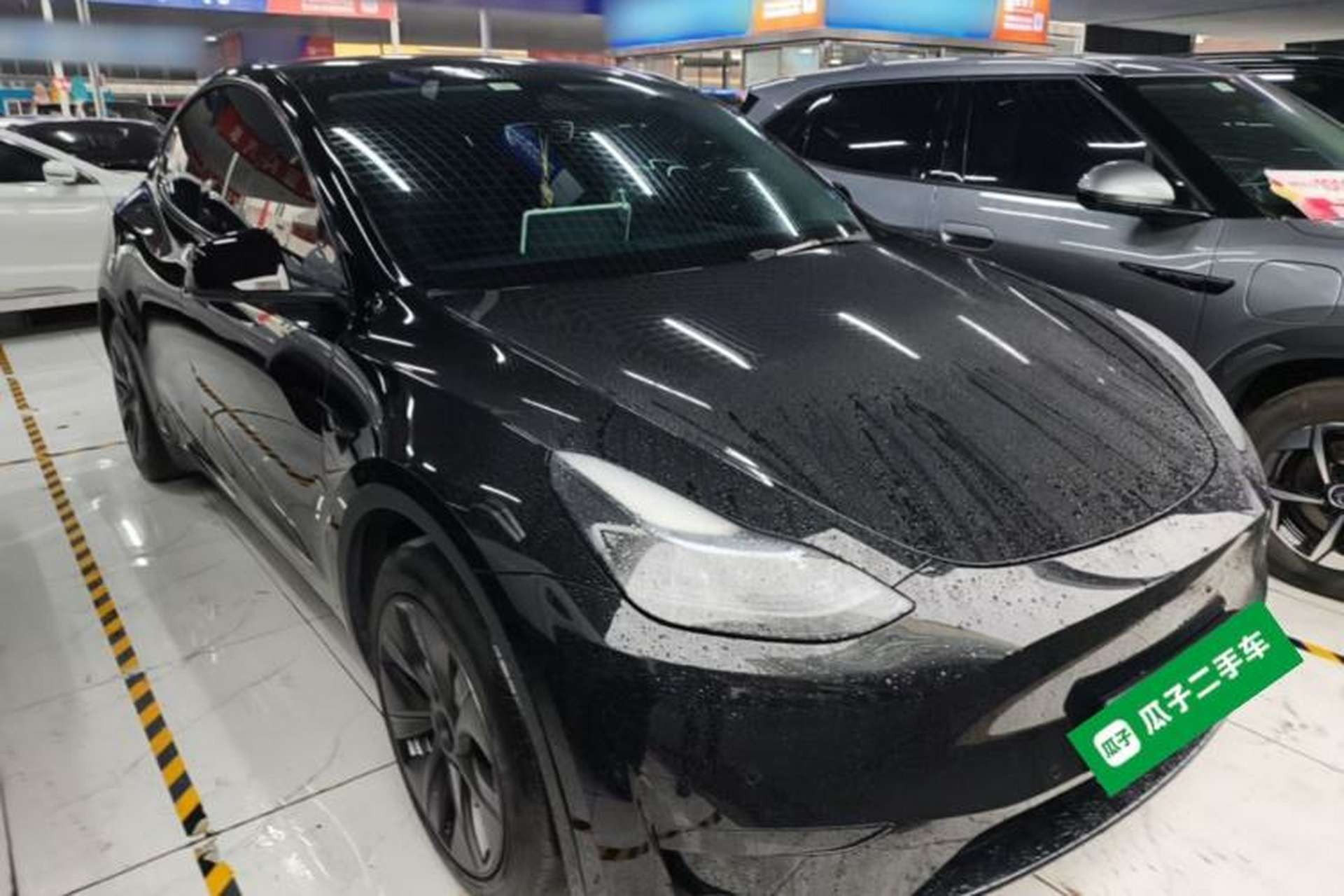 Used Tesla Model Y 2024 Rear-Wheel-Drive Version Front Right 45 Deg