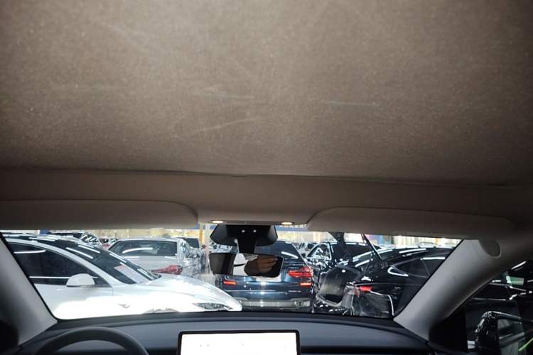 Used Tesla Model Y 2024 Long-Range All-Wheel-Drive Version Headliner