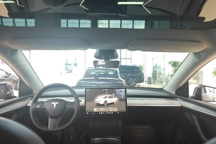 Used Tesla Model Y 2024 Rear-Wheel-Drive Version Headliner