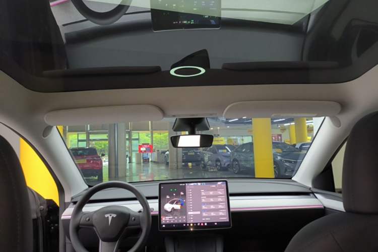Used Tesla Model Y 2024 Rear-Wheel-Drive Version Headliner