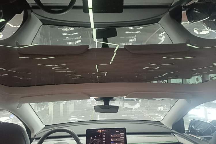 Used Tesla Model Y 2024 Rear-Wheel-Drive Version Headliner