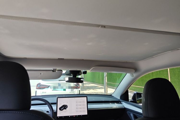 Used Tesla Model Y 2024 Long-Range All-Wheel-Drive Version Headliner