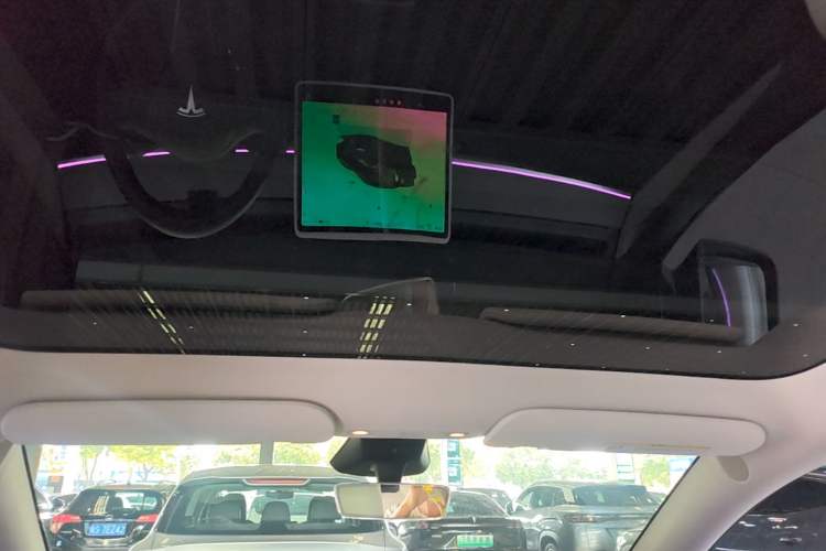 Used Tesla Model Y 2024 Rear-Wheel-Drive Version Headliner