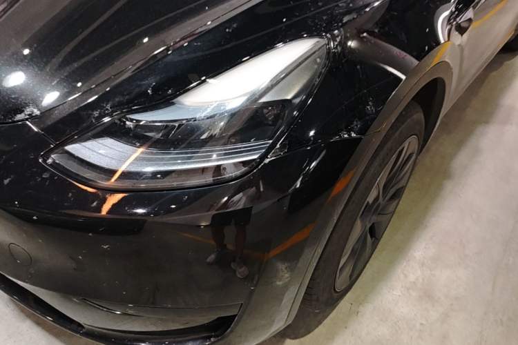 Used Tesla Model Y 2024 Rear-Wheel-Drive Version Left Front Headlight