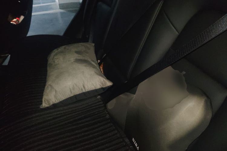 Used Tesla Model Y 2024 Long-Range All-Wheel-Drive Version Left Rear Seat