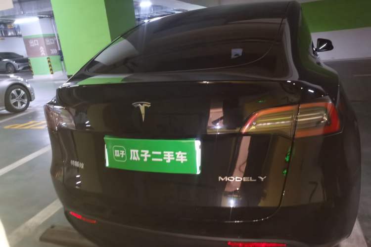 Used Tesla Model Y 2024 Long-Range All-Wheel-Drive Version Rear