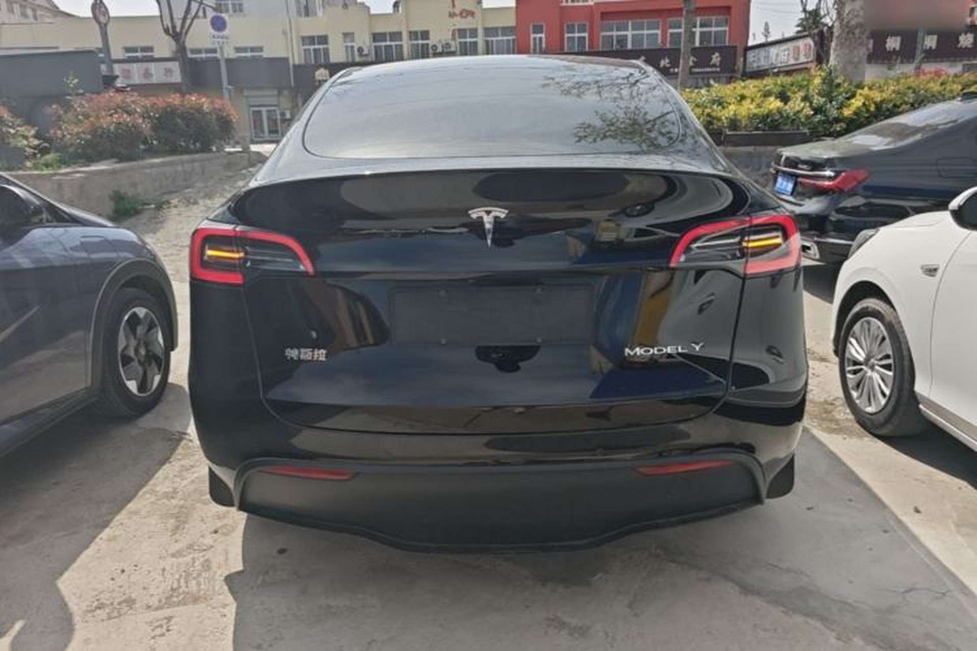 Used Tesla Model Y 2024 Long-Range All-Wheel-Drive Version Rear