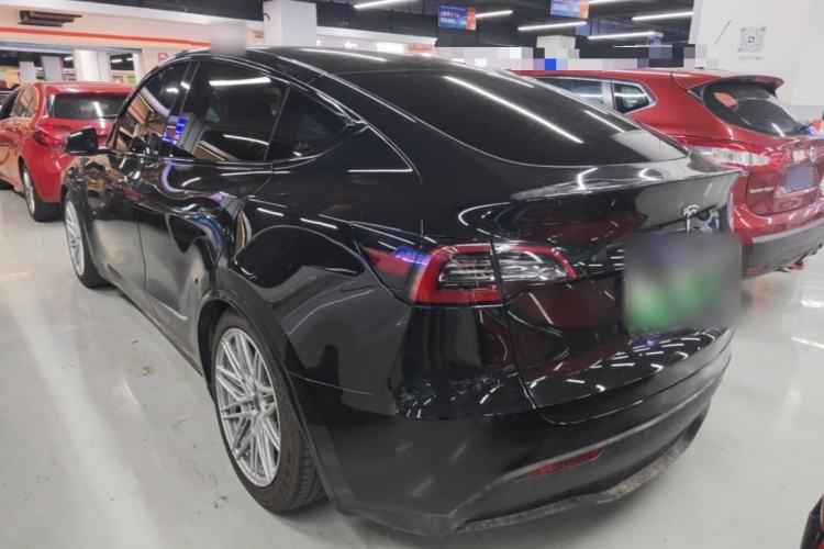 Used Tesla Model Y 2024 Rear-Wheel-Drive Version Rear Left 45 Deg