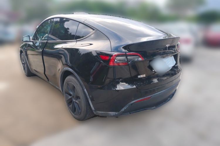 Used Tesla Model Y 2024 Long-Range All-Wheel-Drive Version Rear Left 45 Deg