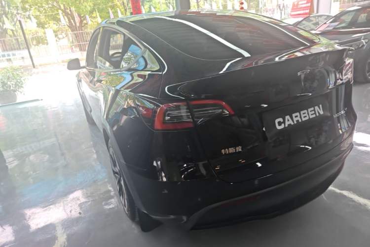 Used Tesla Model Y 2024 Rear-Wheel-Drive Version Rear Left 45 Deg