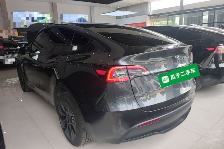 Used Tesla Model Y 2024 Rear-Wheel-Drive Version Rear Left 45 Deg