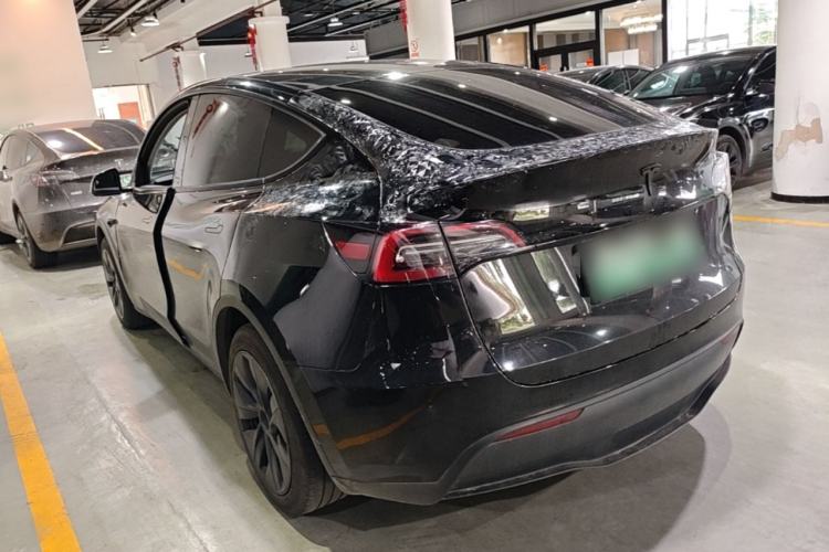 Used Tesla Model Y 2024 Rear-Wheel-Drive Version Rear Left 45 Deg