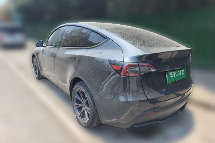 Used Tesla Model Y 2024 Rear-Wheel-Drive Version Rear Left 45 Deg