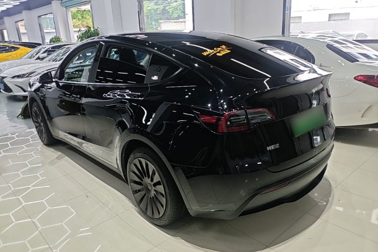 Used Tesla Model Y 2024 Rear-Wheel-Drive Version Rear Left 45 Deg