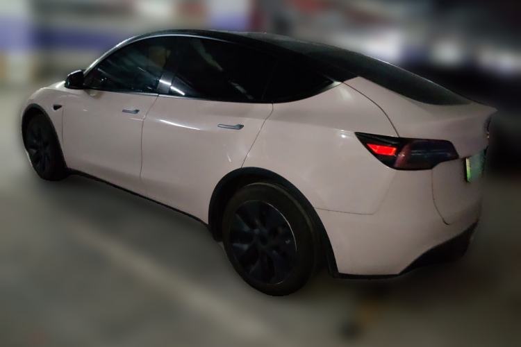 Used Tesla Model Y 2024 Rear-Wheel-Drive Version Rear Left 45 Deg