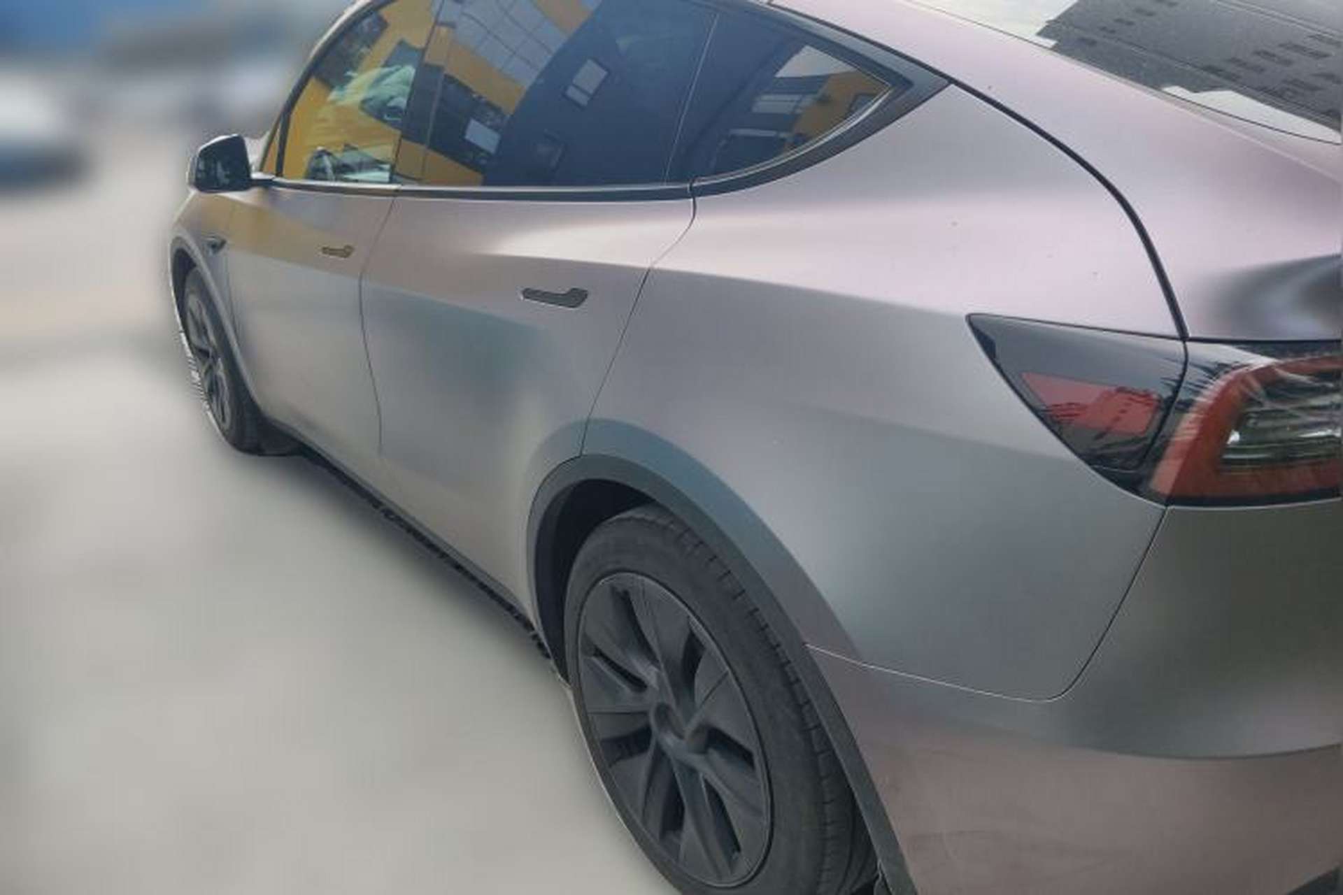 Used Tesla Model Y 2024 Rear-Wheel-Drive Version Rear Left 45 Deg