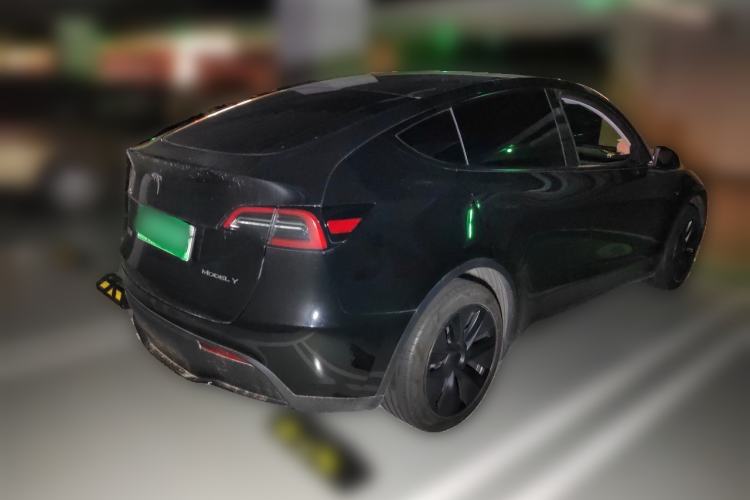 Used Tesla Model Y 2024 Rear-Wheel-Drive Version Rear Right 45 Deg