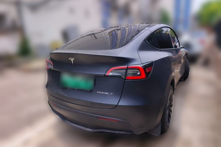 Used Tesla Model Y 2024 Rear-Wheel-Drive Version Rear Right 45 Deg