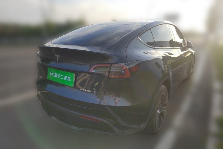 Used Tesla Model Y 2024 Rear-Wheel-Drive Version Rear Right 45 Deg