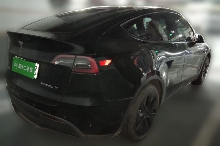 Used Tesla Model Y 2024 Rear-Wheel-Drive Version Rear Right 45 Deg