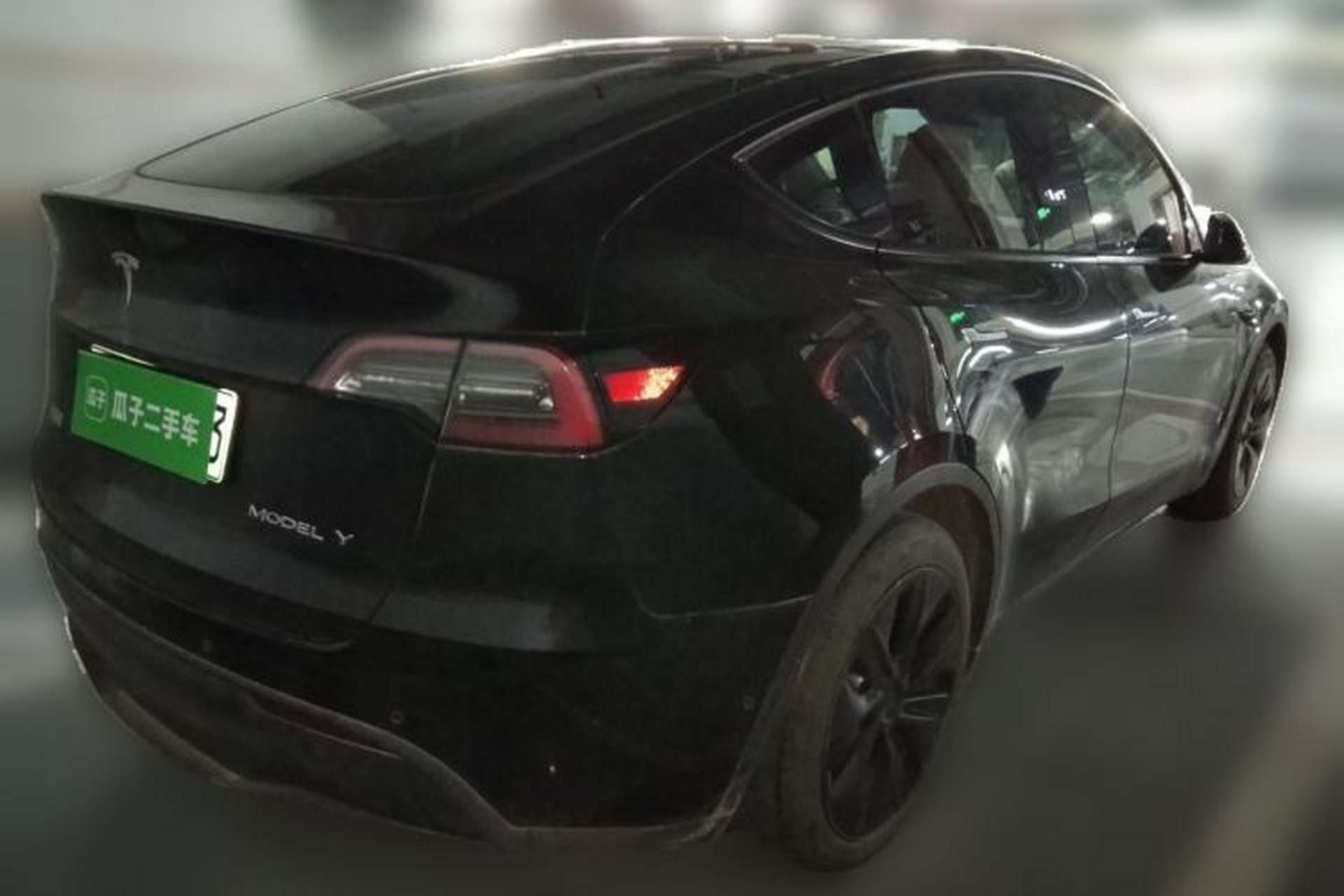 Used Tesla Model Y 2024 Rear-Wheel-Drive Version Rear Right 45 Deg