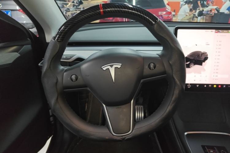 Used Tesla Model Y 2024 Rear-Wheel-Drive Version Steering Wheel