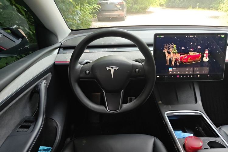 Used Tesla Model Y 2024 Rear-Wheel-Drive Version Steering Wheel