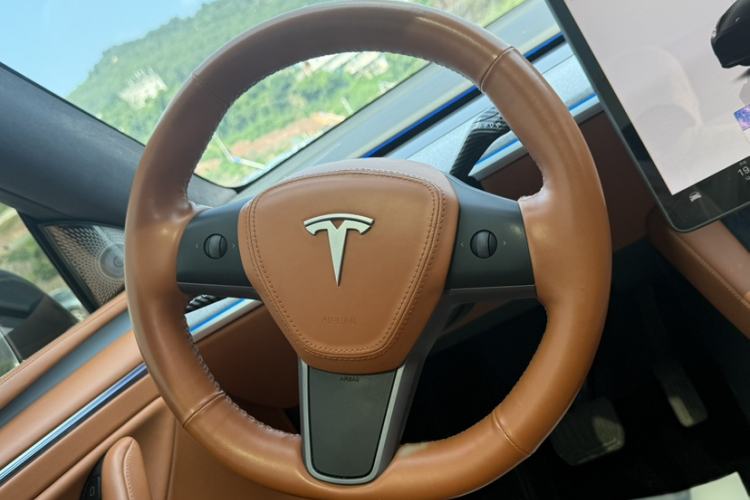 Used Tesla Model Y 2024 Rear-Wheel-Drive Version Steering Wheel