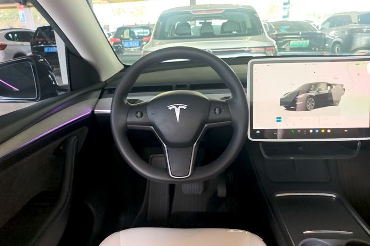 Used Tesla Model Y 2024 Rear-Wheel-Drive Version Steering Wheel