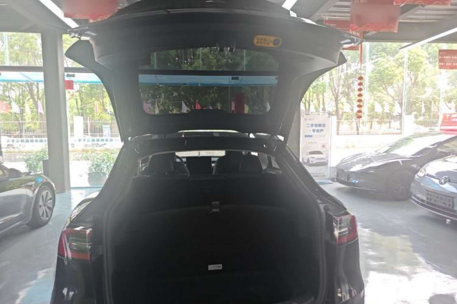 Used Tesla Model Y 2024 Rear-Wheel-Drive Version Trunk