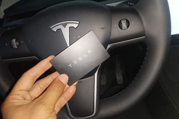 Used Tesla Model Y 2024 Rear-Wheel-Drive Version Vehicle Key